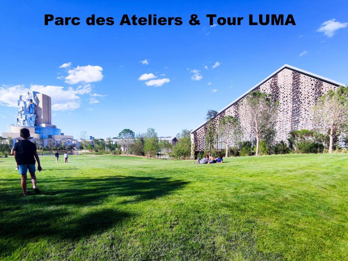 Micoulet, Parking - Clim Villa Arles Buitenkant foto